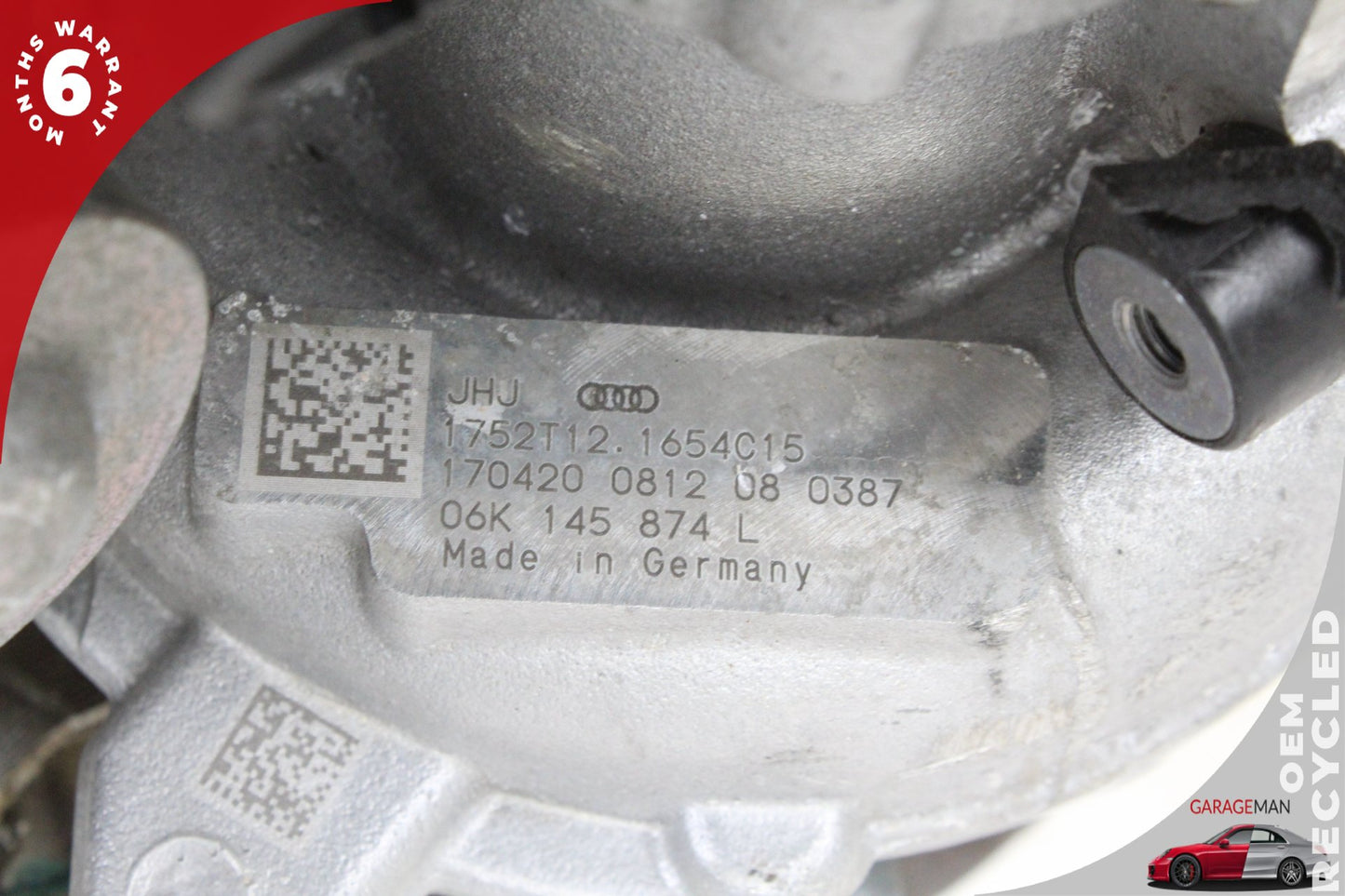 2015-2020 Audi A3 A3 Quattro 2.0L Engine Motor Turbocharger 06K145874L OEM