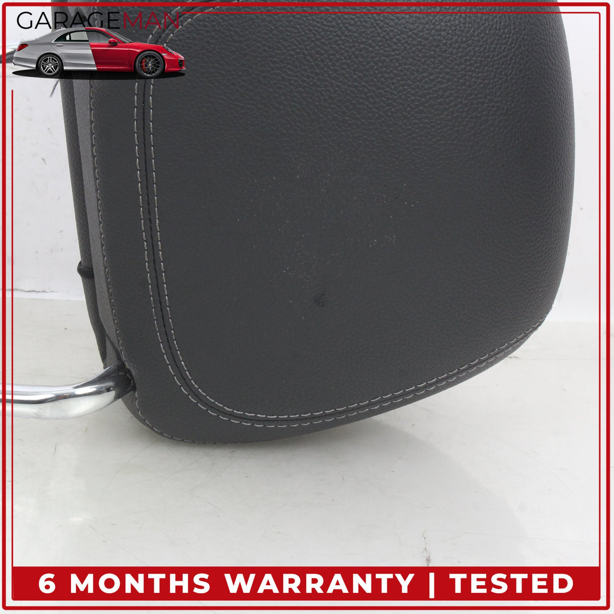 2017-2023 Mercedes W213 E300 Front Left and Right Side Seat Headrest Black OEM