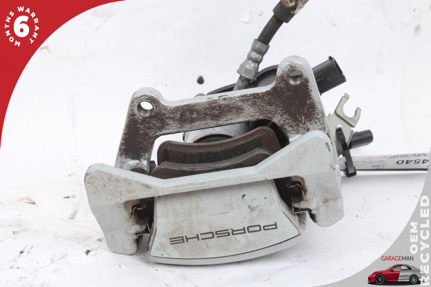 2015-2018 Porsche Macan 95B Rear Left and Right Side Brake Caliper Set TRW OEM