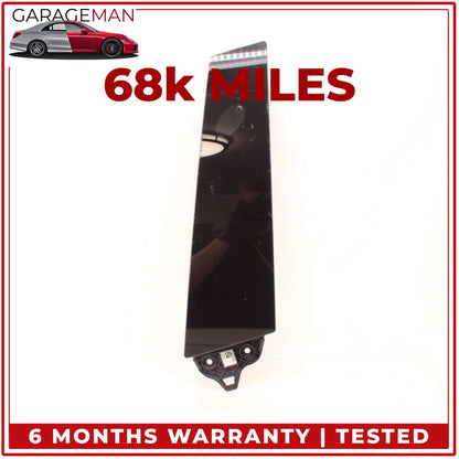 2017-2023 Tesla Model 3 Left B-Pillar Applique Glass Trim Molding w/ Camera OEM