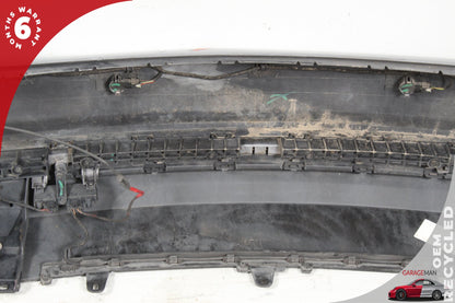 2016-2018 Audi A6 C7 Rear S-Line Bumper Cover Assembly 4G5807511AG Ice Silver Metallic