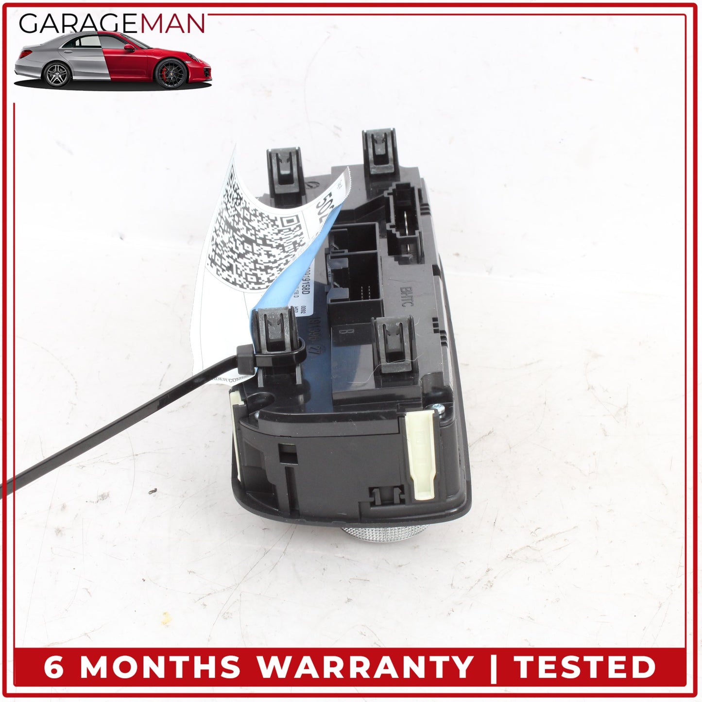 2017-2019 Audi Q7 Rear AC A/C Climate Control Switch Panel 4M0919158D OEM