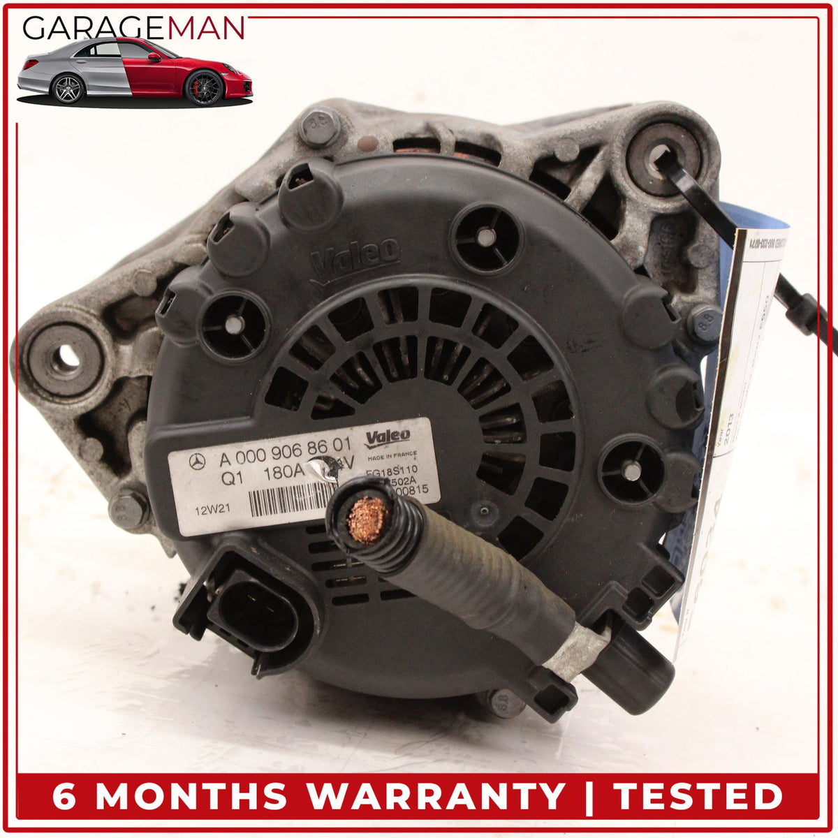 2011-2020 Mercedes C207 E550 Coupe Alternator Generator 180A 14V 0009068601 OEM