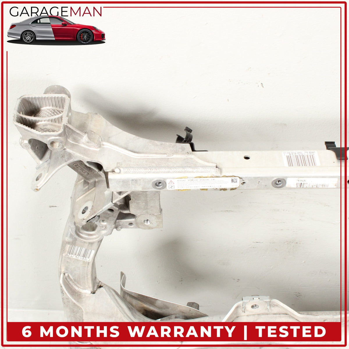2010-2019 BMW 640i F12 Front Subframe Sub Frame Crossmember 6797644 OEM