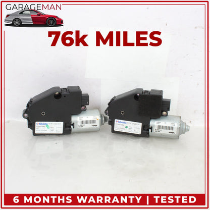 2012-2018 BMW 650i F13 Sun Roof Drive Motor (Set of 2) 7193398 OEM