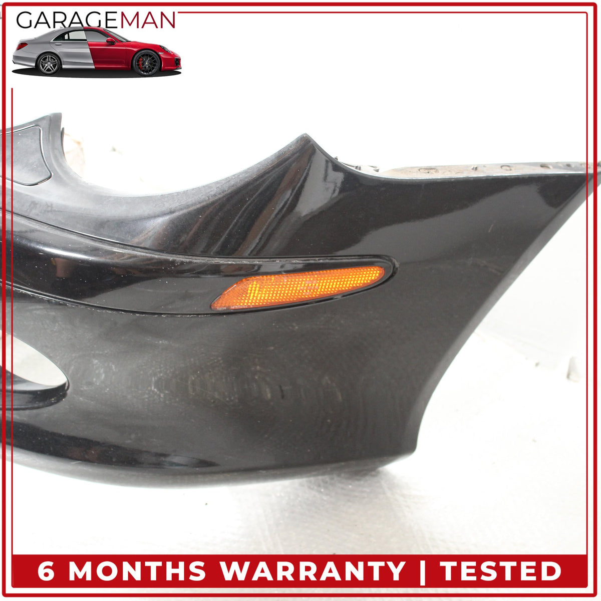 2003-2006 Mercedes R230 SL500 SL600 Front Bumper Cover Assembly Black OEM