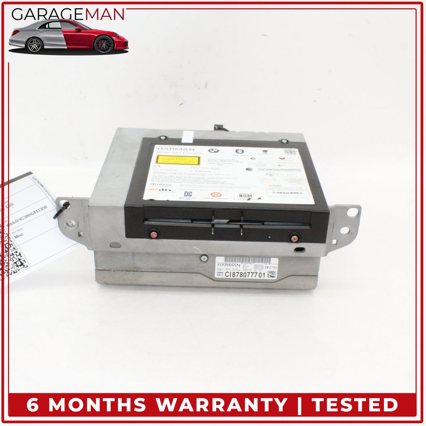 2014-2020 BMW 430i F36 Command Head Unit Audio Radio Navigation 8780777 OEM