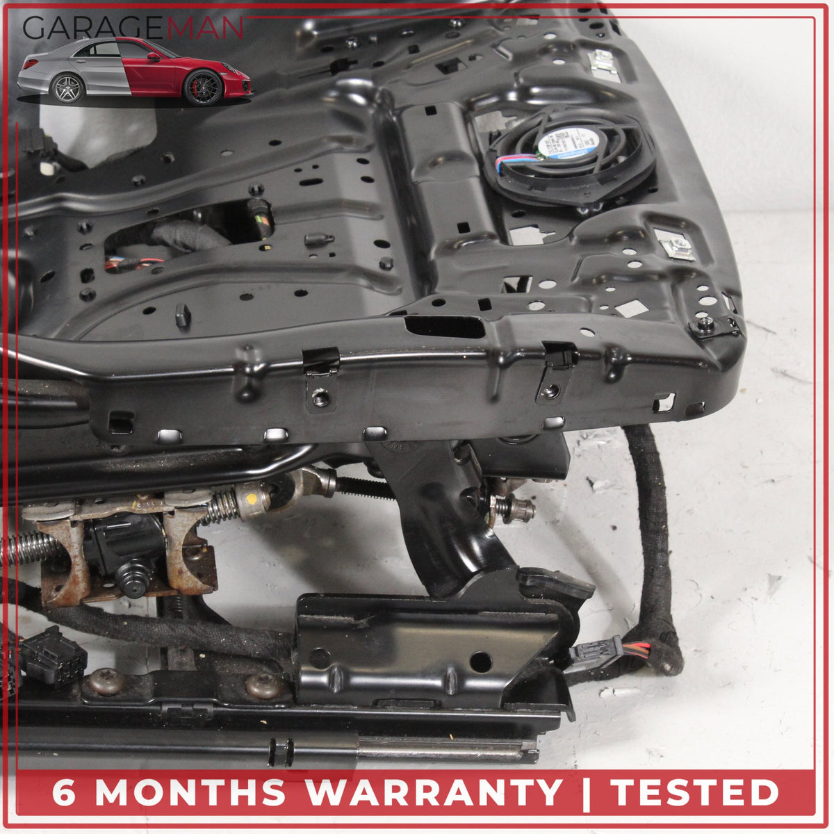 2012-2018 Audi A7 Front Right Passenger Side Seat Track Rail Frame w/ Motor OEM