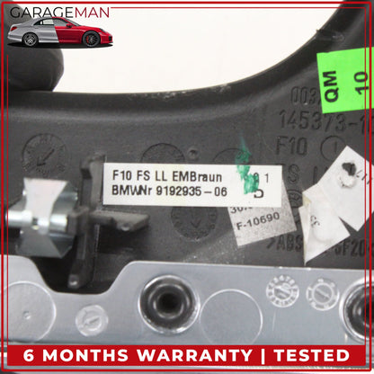 2011-2016 BMW 550i 528i Front Left Side Headlight Control Switch w/ Trim OEM