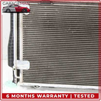 2001-2004 Mercedes-Benz SLK320 R170 Engine Cooling Radiator AC A/C Condenser Assembly 2025007803