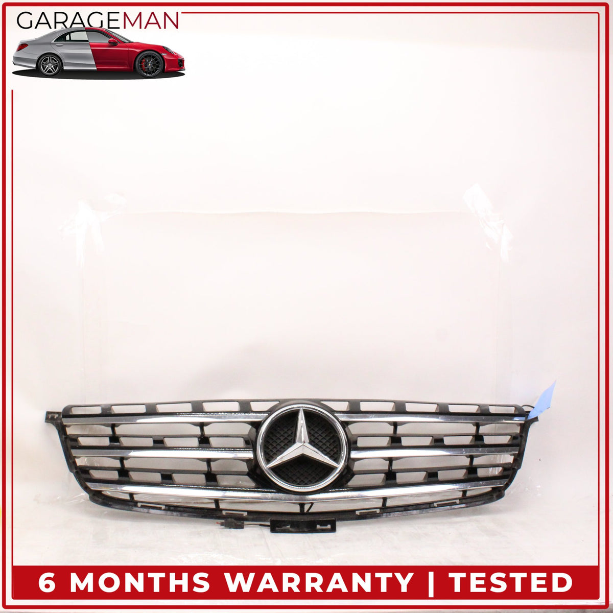 2012-2015 Mercedes W166 ML350 Front Hood Upper Radiator Grille 1668800985 OEM