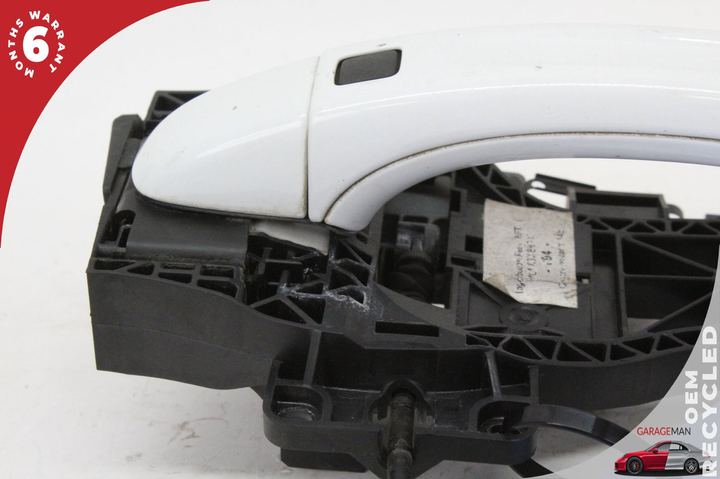 2007-2015 Audi Q7 Front Right Exterior Door Handle White Keyless 4L0837205 OEM