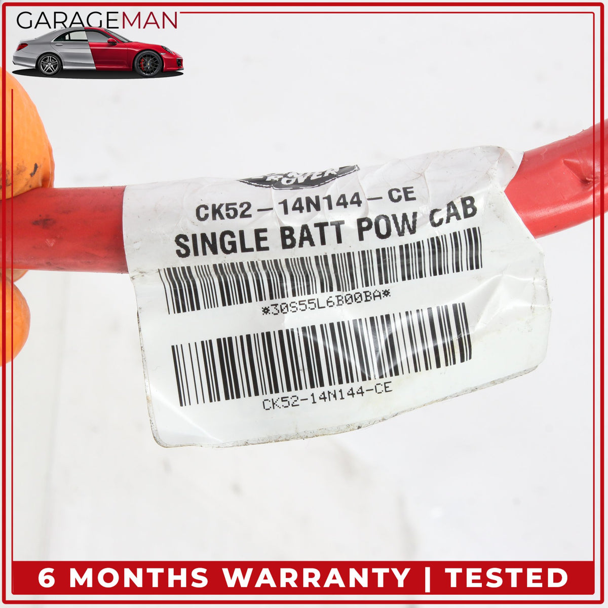 2013-2017 Range Rover L405 L405 Positive Battery Terminal Cable CK5214N144CE OEM