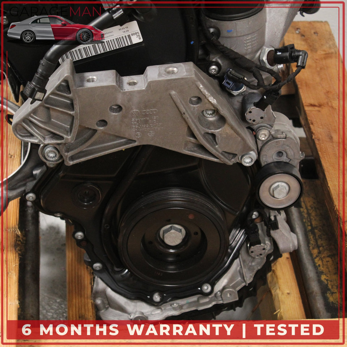 2016-2017 Audi TTS TT Quattro 8S AWD 2.0L Engine Motor Assembly CYFB OEM 41k