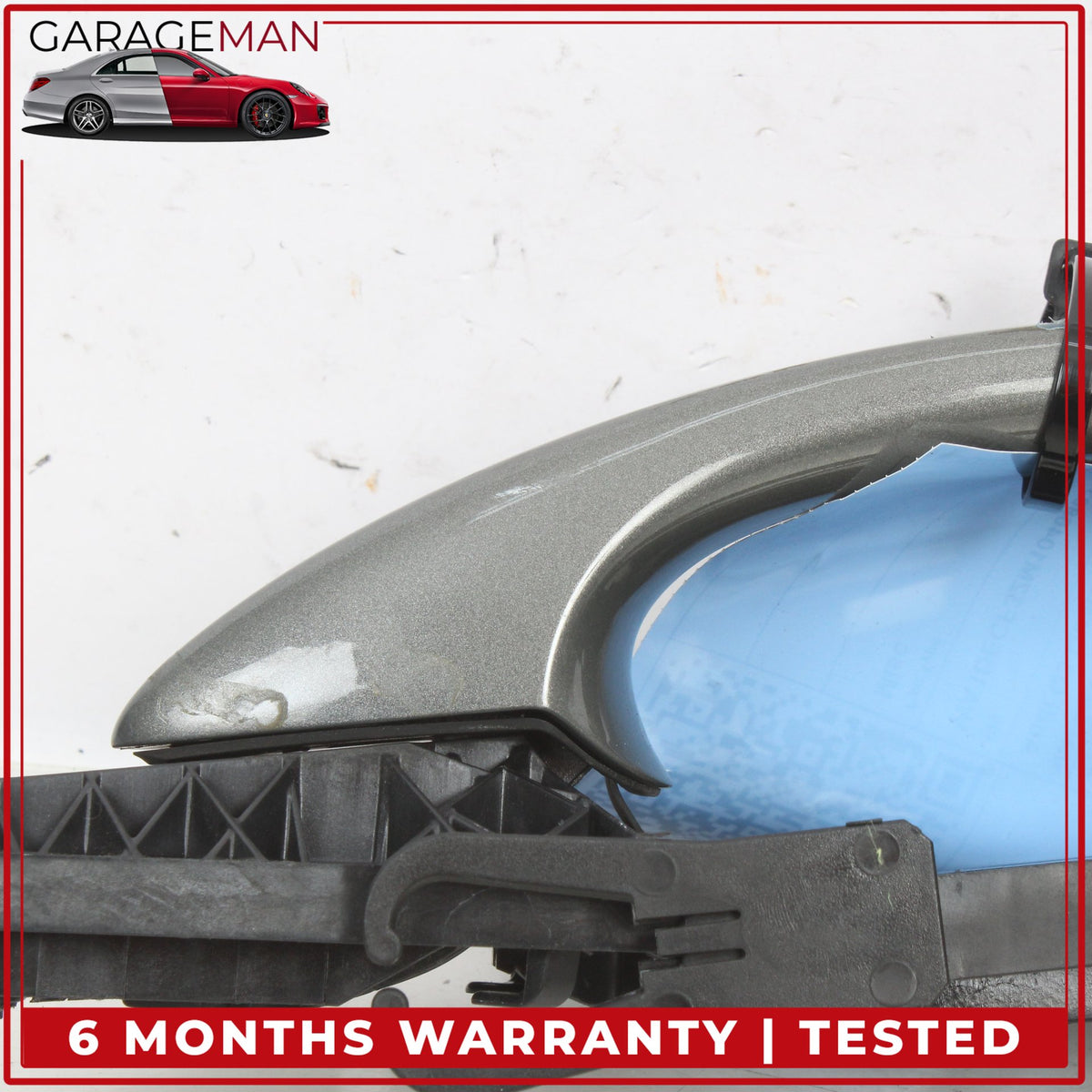 2019-2025 Audi Q3 Front Left Driver Side Exterior Door Handle Gray Metallic OEM