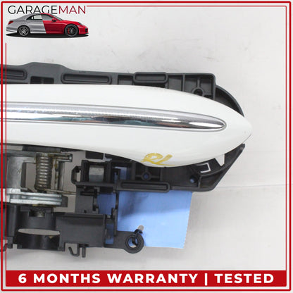 2011-2016 BMW 550i 535i Rear Left Driver Side Exterior Door Handle White OEM