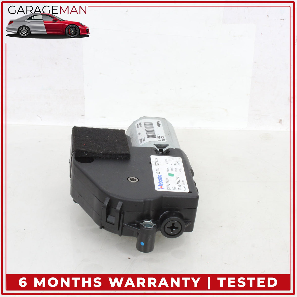 2012-2018 BMW 650i F13 Sun Roof Drive Motor (Set of 2) 7193398 OEM