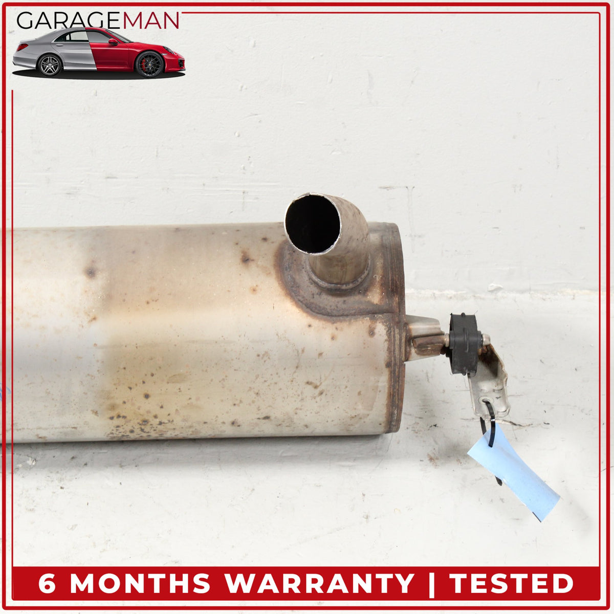 2012-2018 BMW 320i xDrive Rear Exhaust Muffler Silencer 7627073 OEM