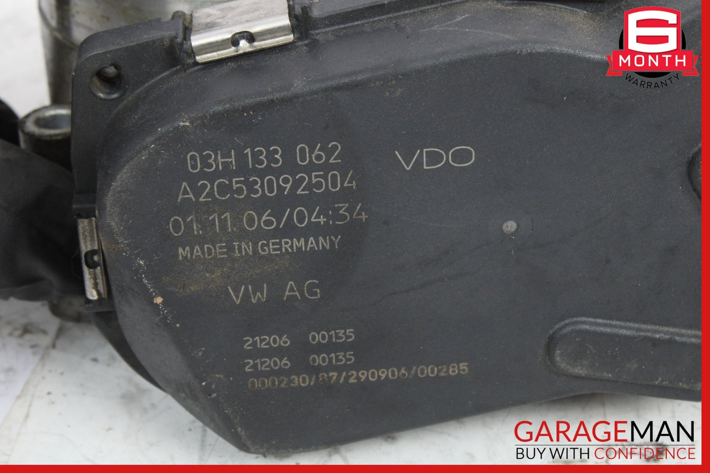 2007-2009 Audi Q7 Volkswagen Touareg 3.6L Engine Throttle Body 03H133062 OEM