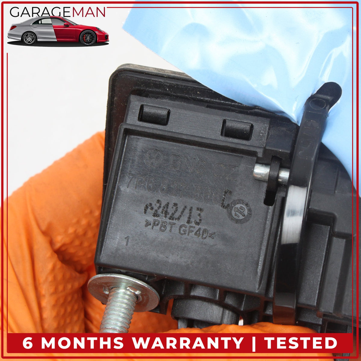 2012-2018 Audi A6 A7 Rear Trunk Open Release Handle w/ Camera 7P6827566C OEM