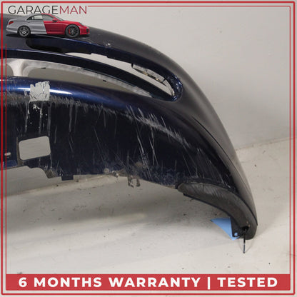 1999-2001 Porsche 911 Carrera 996 Front Bumper Cover Lapis Blue Metallic OEM