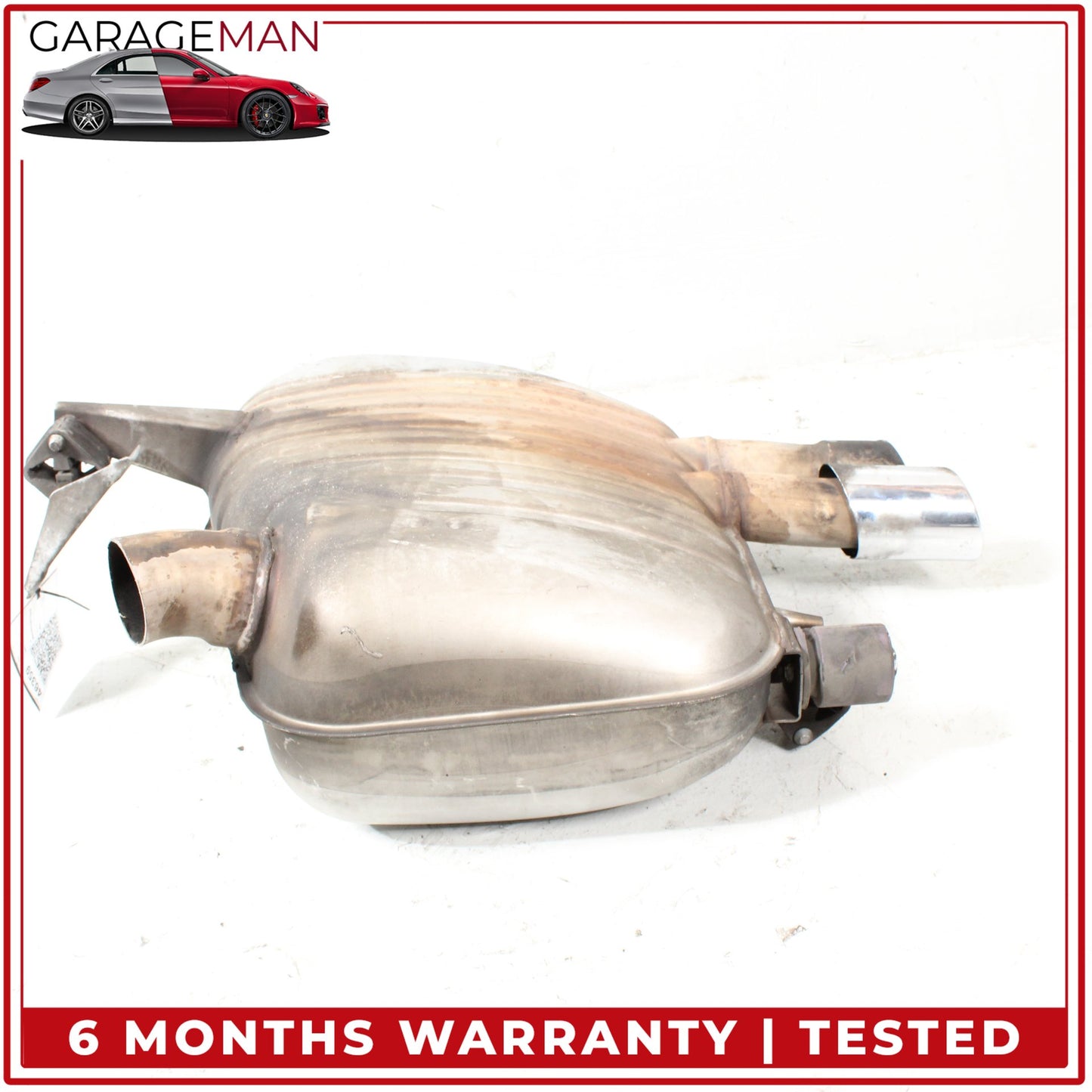 2011 BMW 528i F10 N52 3.0L Rear Exhaust Muffler Assembly 7590567