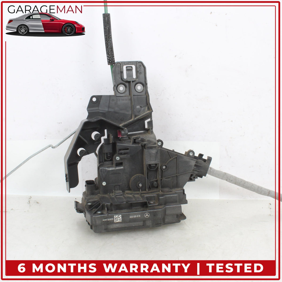 2017-2023 Mercedes W213 E300 Rear Right Exterior Door Handle w/ Lock Latch OEM