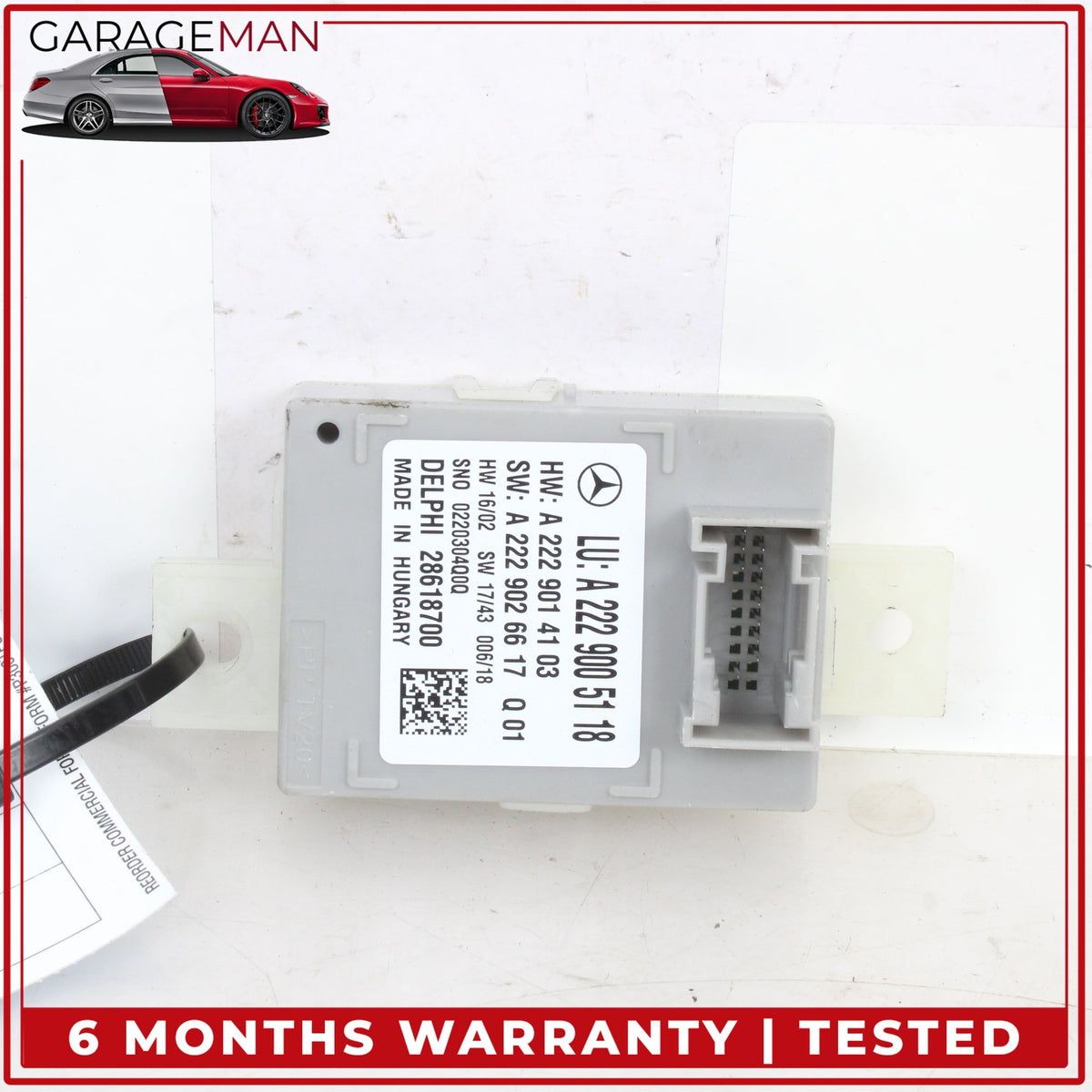 2017-2023 Mercedes W213 E300 Ambient Lighting Control Module Unit 2229005118 OEM