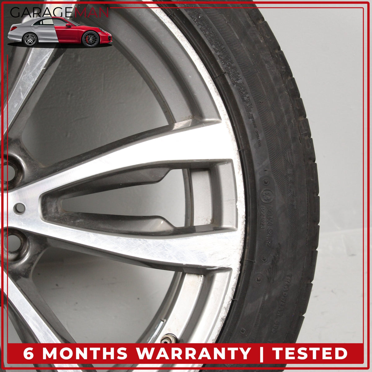 2014-2019 BMW X5 X6 Front Wheel Rim w/ Bridgestone Tire 10JX20H2ET40 7846790 OEM