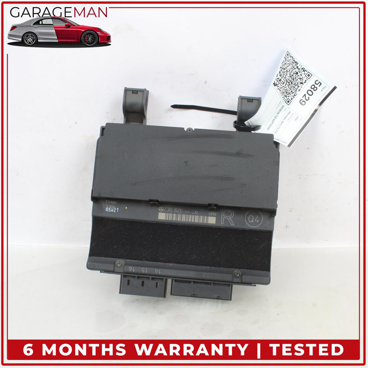 2003-2006 Mercedes R230 SL500 SL55 AMG Under Seat Control Module Right Side OEM