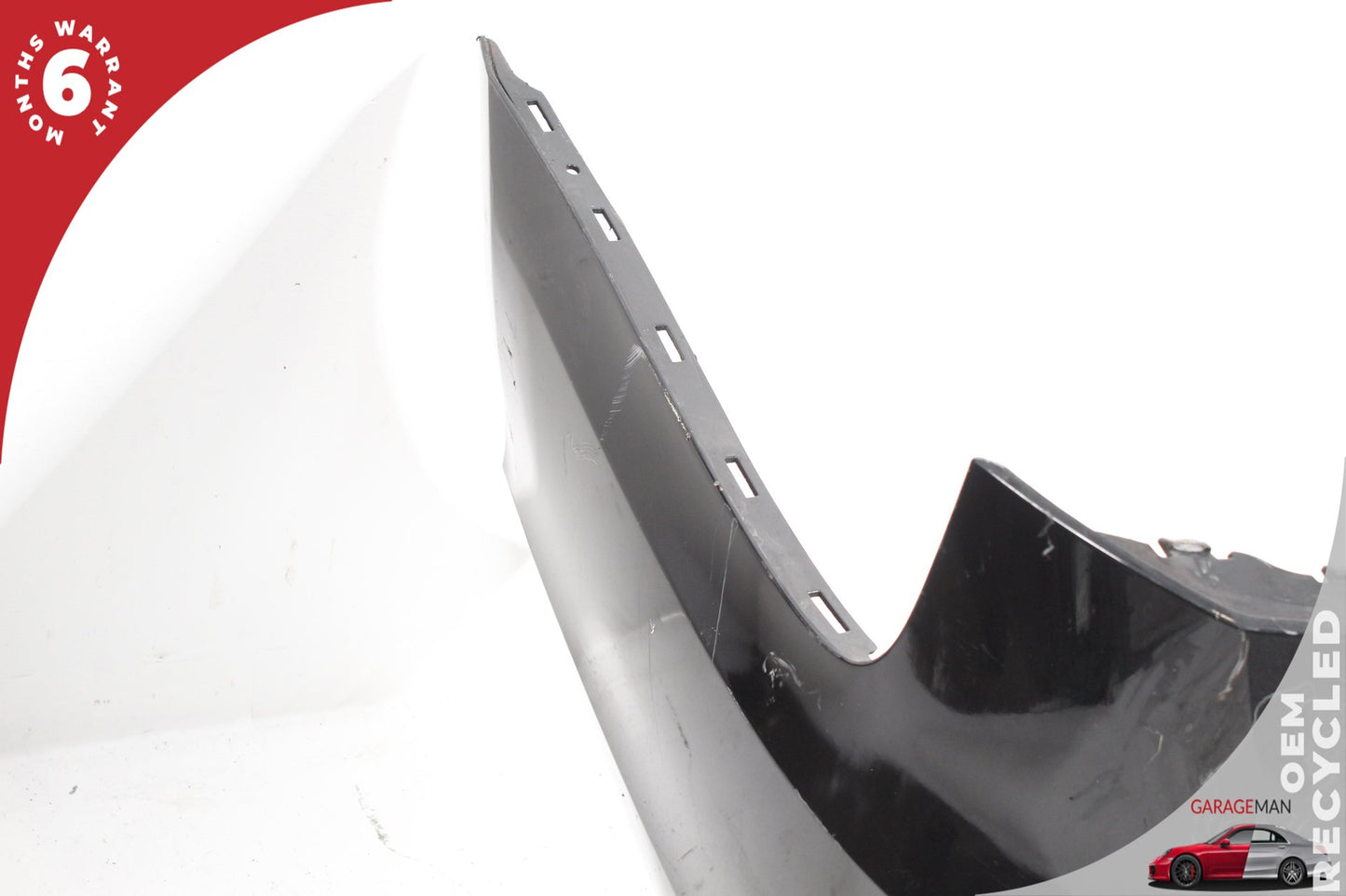 2012-2015 Audi A6 C7 Sedan Rear Bumper Cover Panel Black 4G0807521F OEM