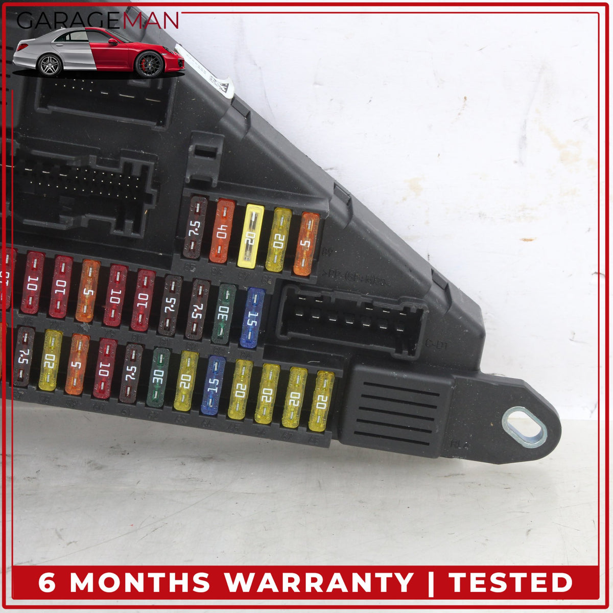 2004-2010 BMW 650i E64 Rear Power Distribution Fuse Relay Box 6906619 OEM