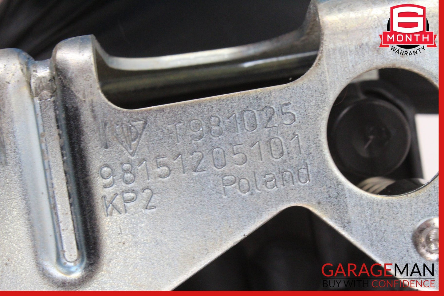 2013-2016 Porsche Cayman 981 Rear Trunk Lock Latch Striker Plate 98151205101 OEM