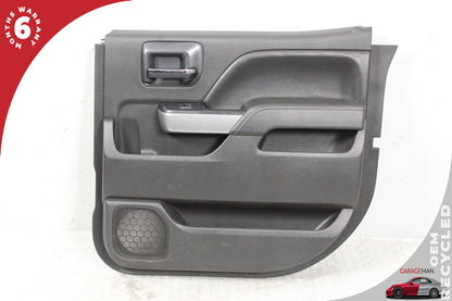 2014-2019 Chevrolet Silverado 1500 Rear Right Side Interior Door Trim Panel OEM