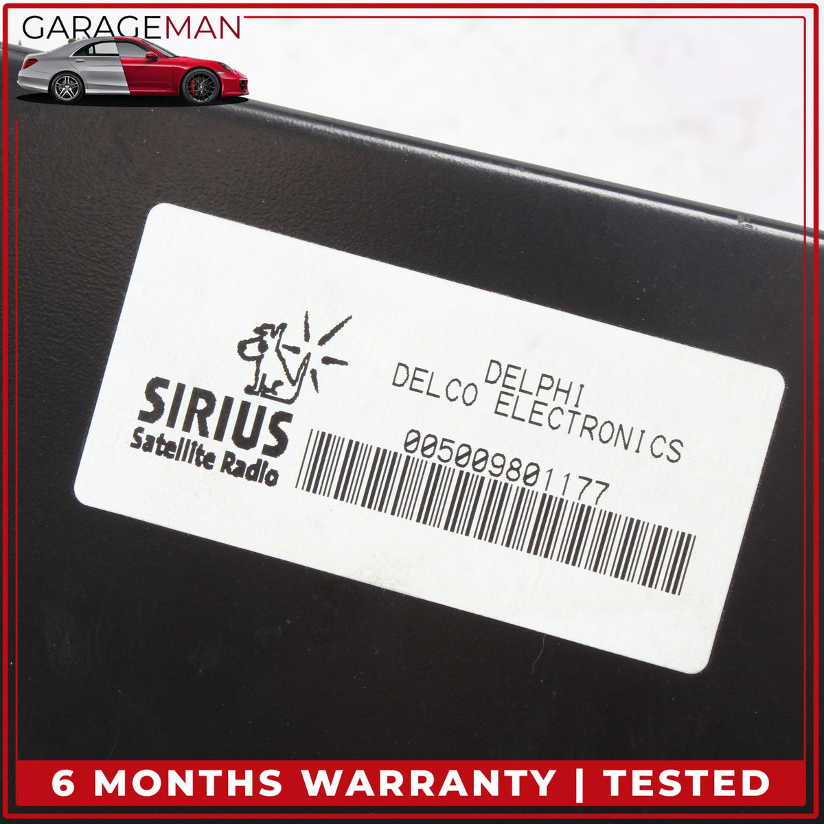 2003-2011 Mercedes R230 SL500 Sirius Satellite Radio Receiver 2408208189 OEM