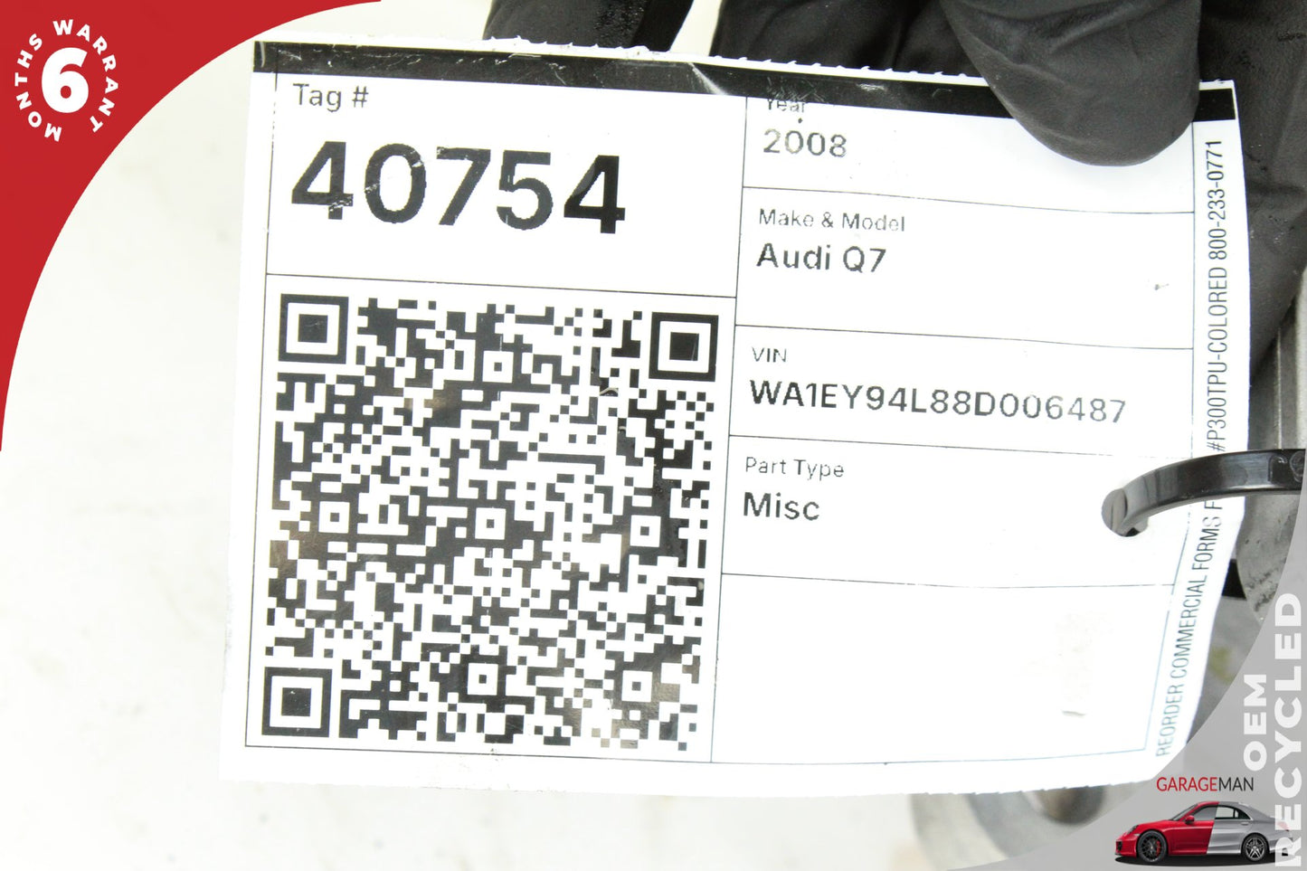 2007-2010 Audi Q7 Porsche Cayenne 957 Engine Generator Alternator 021903016A OEM