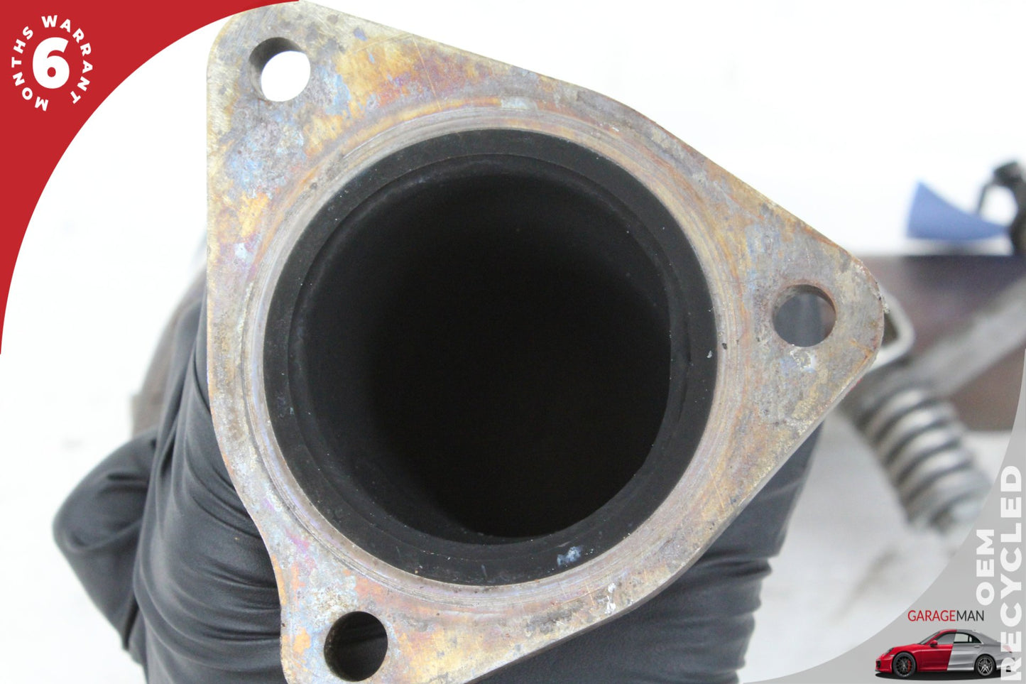 2012-2015 Audi A6 A7 A8 Right Passenger Side Exhaust Downpipe 4G0254252K OEM