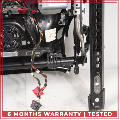 2012-2018 Audi A7 Front Left Driver Side Seat Track Rail Frame w/ Motor OEM
