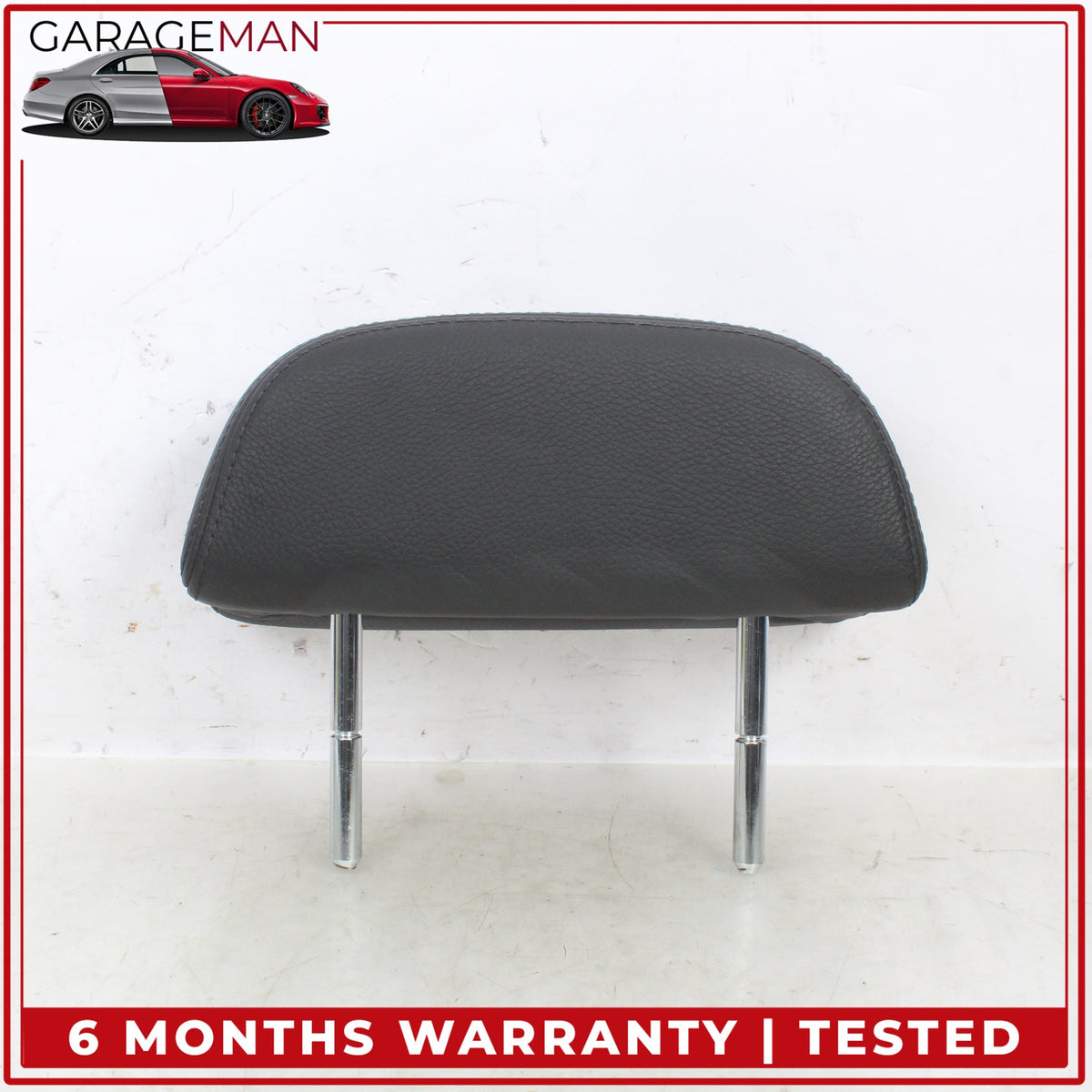 2004-2007 BMW 650i E64 RWD Rear Left & Right Headrest Set 7070423 OEM