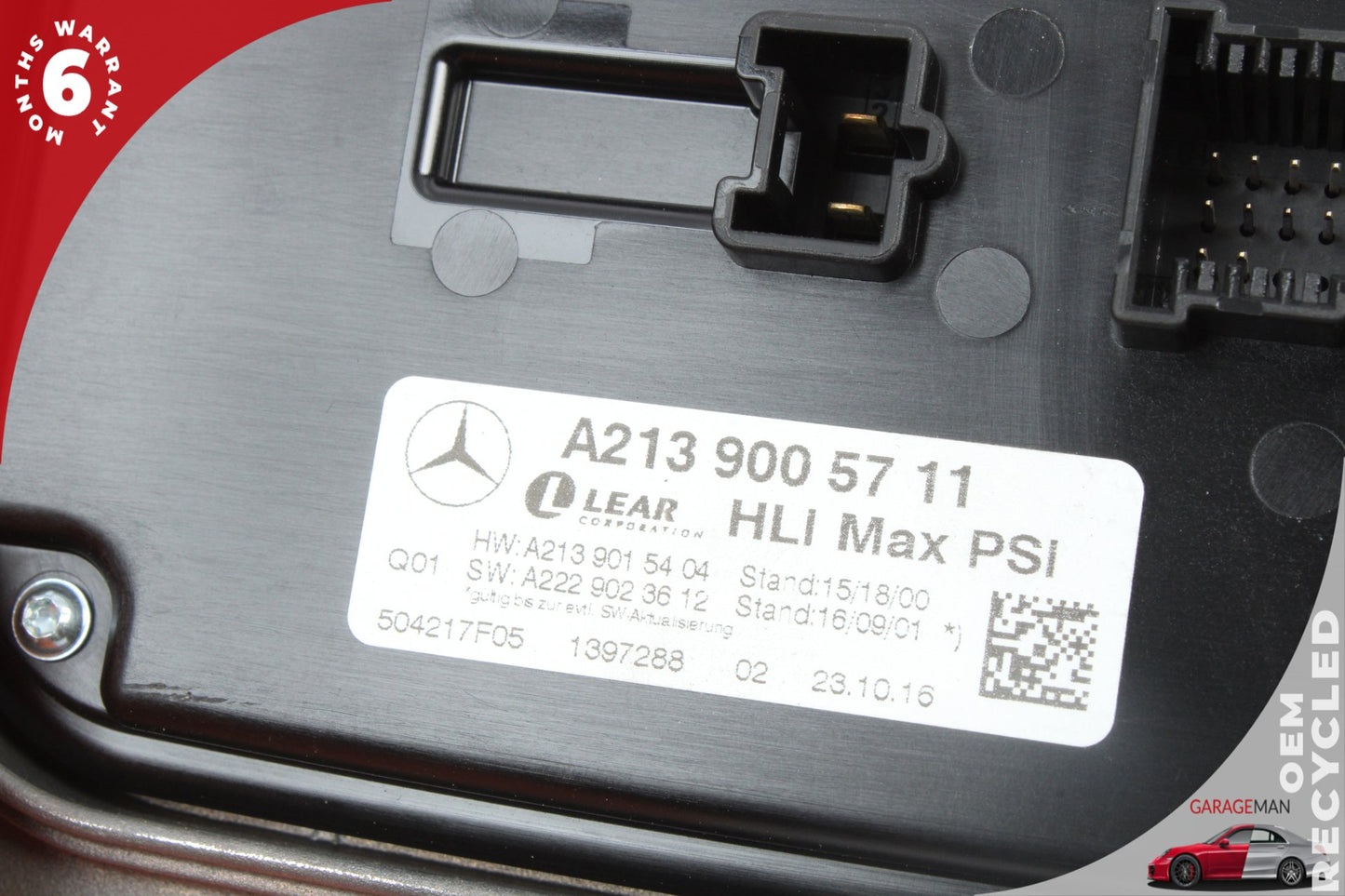 17-19 Mercedes-Benz E400 W213 Wagon LED Headlight Ballast Control Module 2139005711
