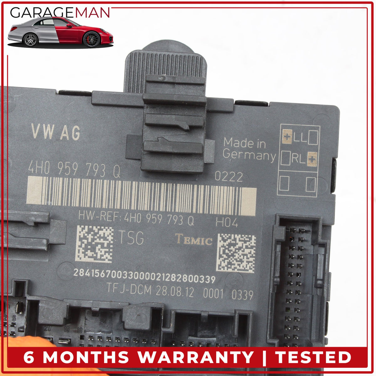2010-2016 Porsche Panamera 970 Front Left Side Door Control Module Unit OEM