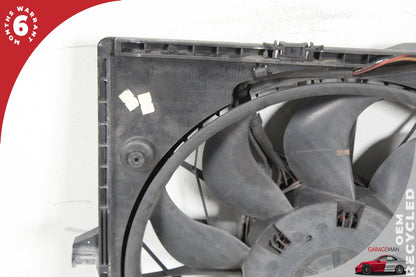 2003-2010 Porsche Cayenne 957 Radiator Dual Cooling Fan Motor Assembly OEM