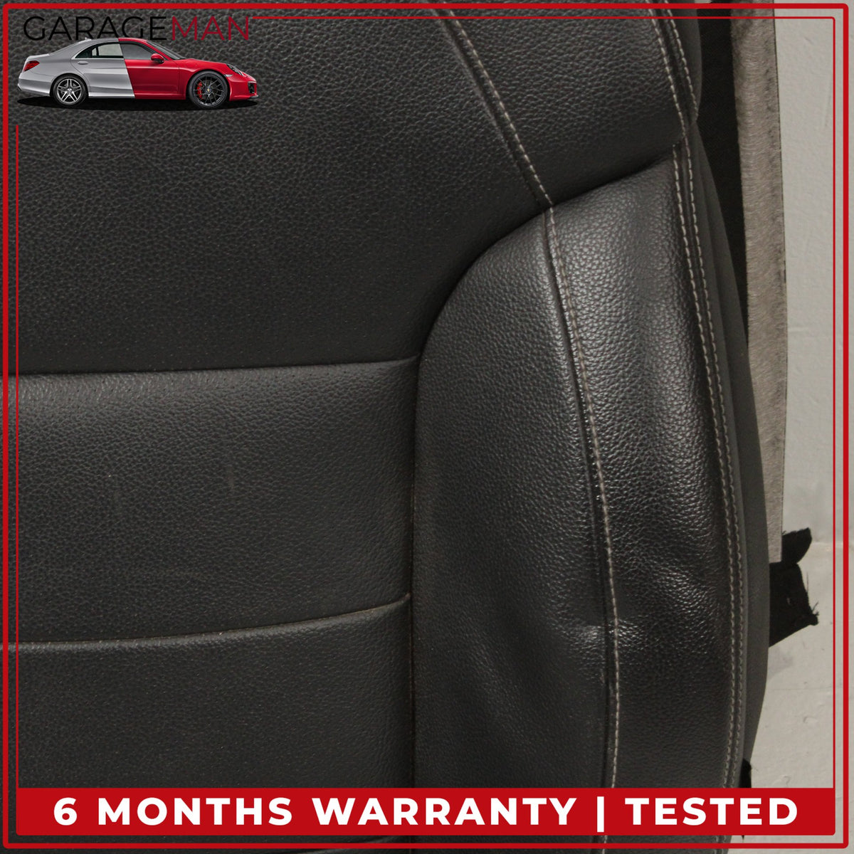 2012-2015 Mercedes W166 ML350 Front Left Side Top Upper Seat Cushion Black OEM