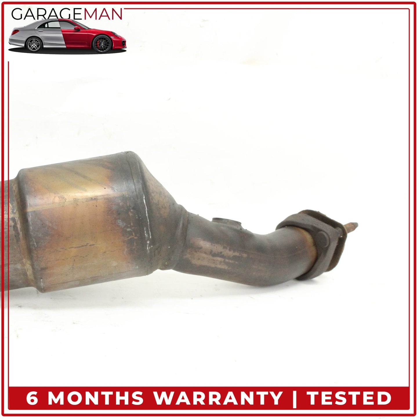 2011 BMW 528i F10 Sedan Exhaust Downpipe 7591446 OEM