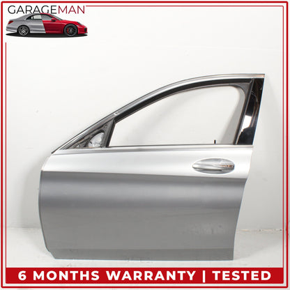 2015-2021 Mercedes W205 C300 Front Left Side Door Shell w/ Door Handle OEM