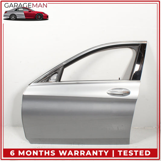2015-2021 Mercedes W205 C300 Front Left Side Door Shell w/ Door Handle OEM