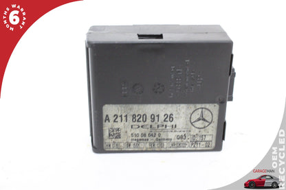 2000-2012 Mercedes W220 S55 AMG Anti Theft Alarm Control Module 2118209126 OEM