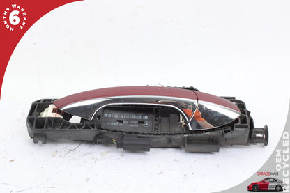2012-2018 Mercedes W218 CLS550 Right Passenger Side Exterior Door Handle Red OEM