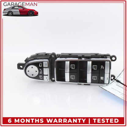 2007-2014 Mercedes-Benz CL550 W216 Coupe Front Left Master Window Control Switch 2168202410 OEM