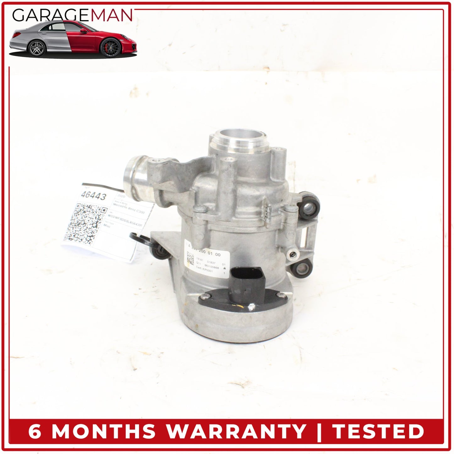 2019-2021 Mercedes W205 C300 Engine Coolant Motor Water Pump 2642000100 OEM
